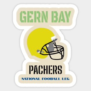 GERN BAY PACHERS Sticker